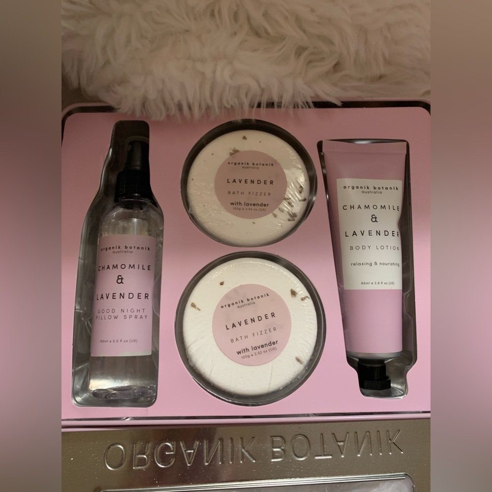ORGANIK BOTANIK Australia Lavender 4 piece gift set NIB
